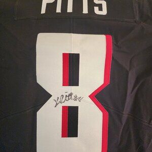 Kyle Pitts Atlanta Falcons NFL - Signed Black Football Jersey BAS